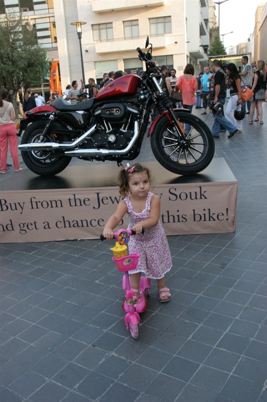 Harley Davidson show at Beirut Souks